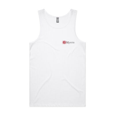 Mens Plain Logo Singlet Thumbnail